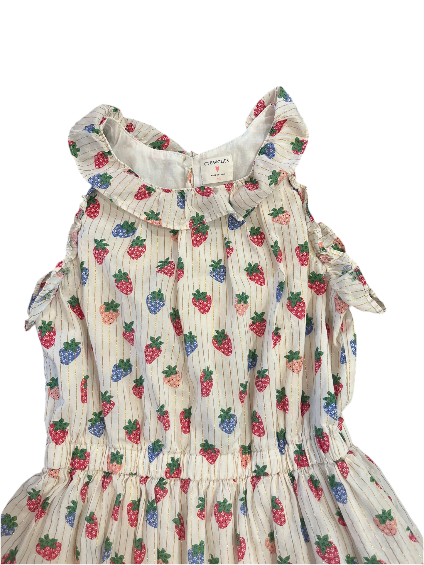 10 Crewcuts strawberry dress