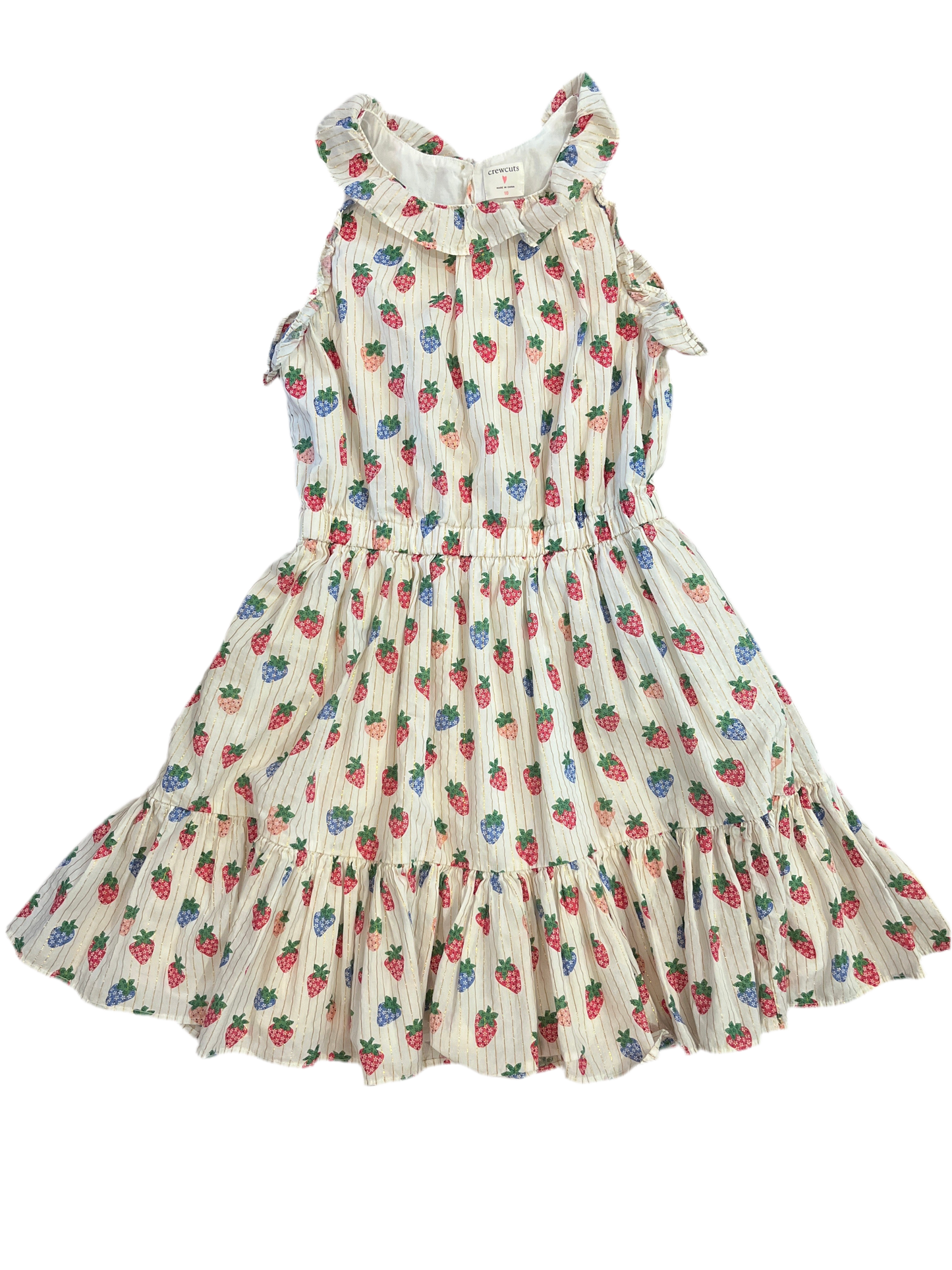 10 Crewcuts strawberry dress