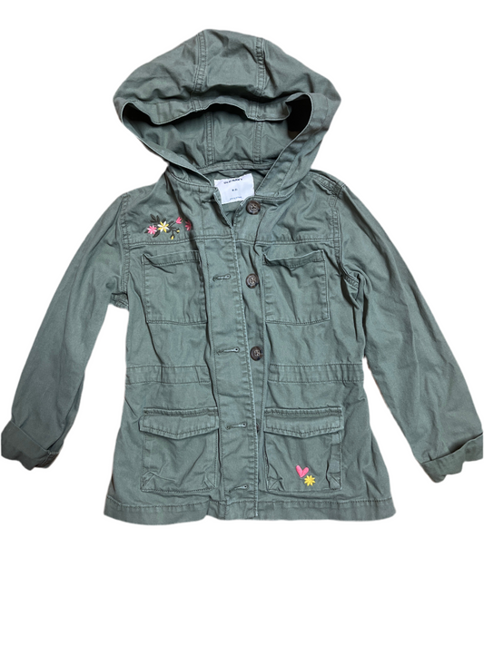 8 Old Navy green jacket