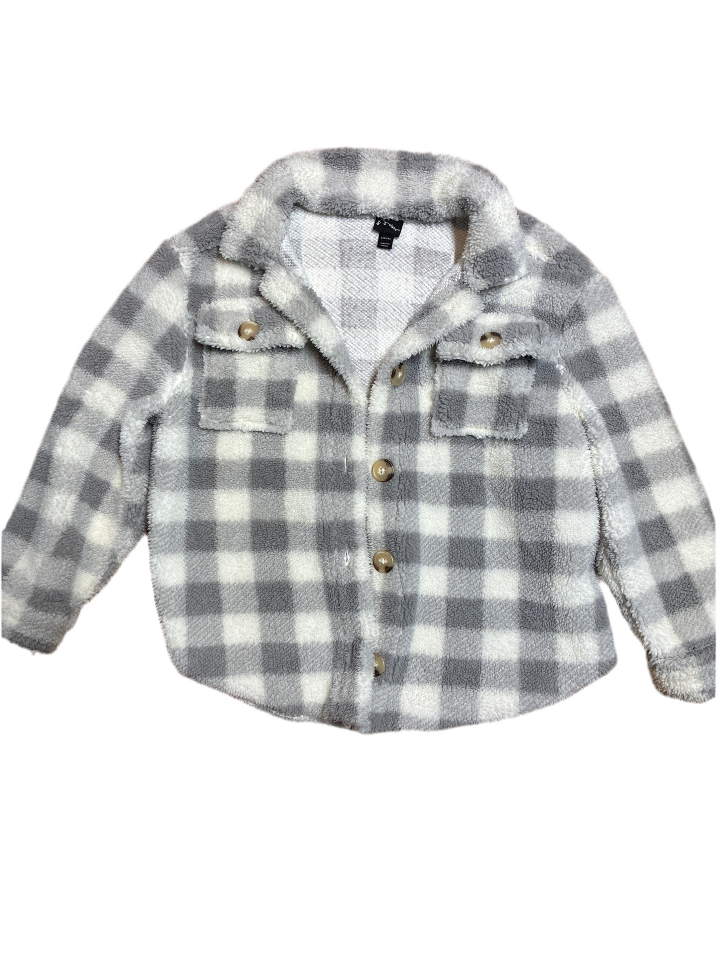 6 Art Class sherpa jacket