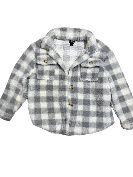 6 Art Class sherpa jacket