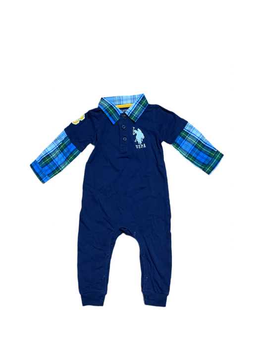 6-9 mon Polo onsie