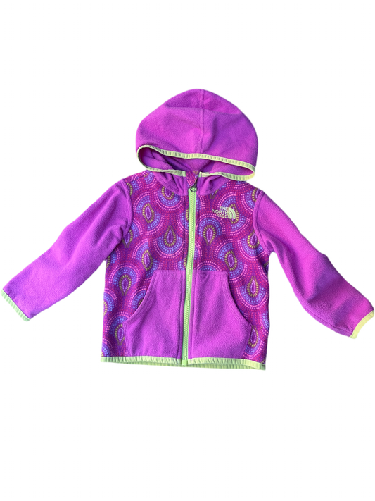 12-18 months North face fleece hoodie