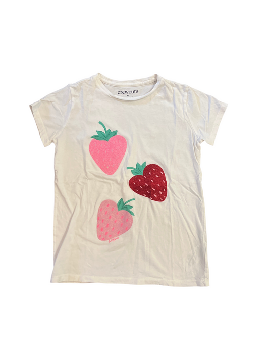 8-9 Crewcuts strawberry t-shirt