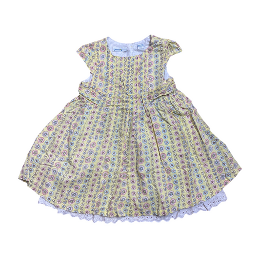 24 months Greendog yellow dress