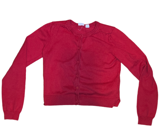 8 - Gap Kids - Red cardigan