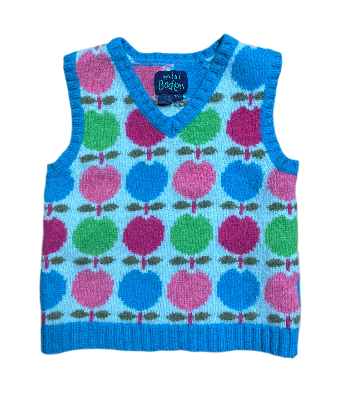 7-8 Boden sweater vest