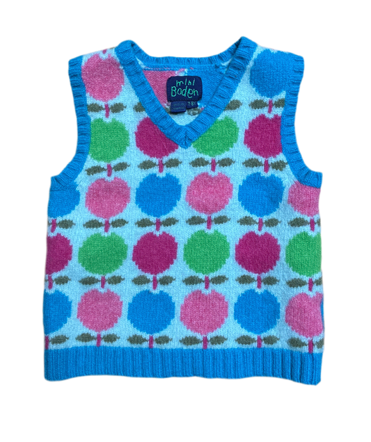 7-8 Boden sweater vest