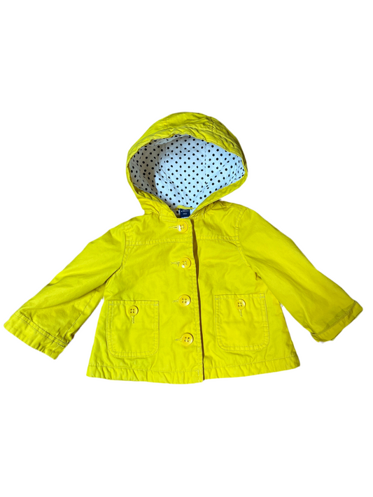18-24m Baby Gap yellow spring jacket