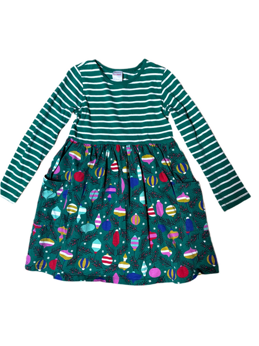 6-7 - Hanna Andersson holiday ornament dress