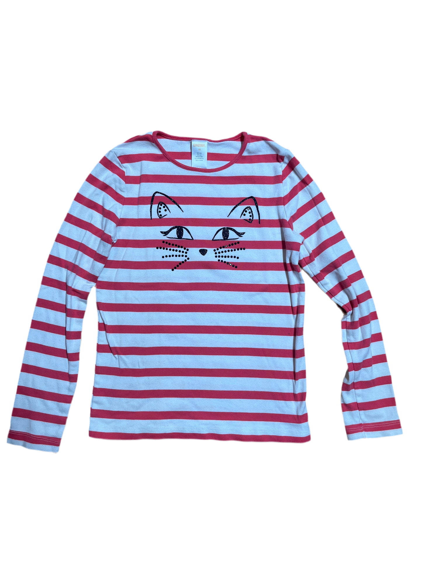 10 - Gymboree long sleeve striped t-shirt