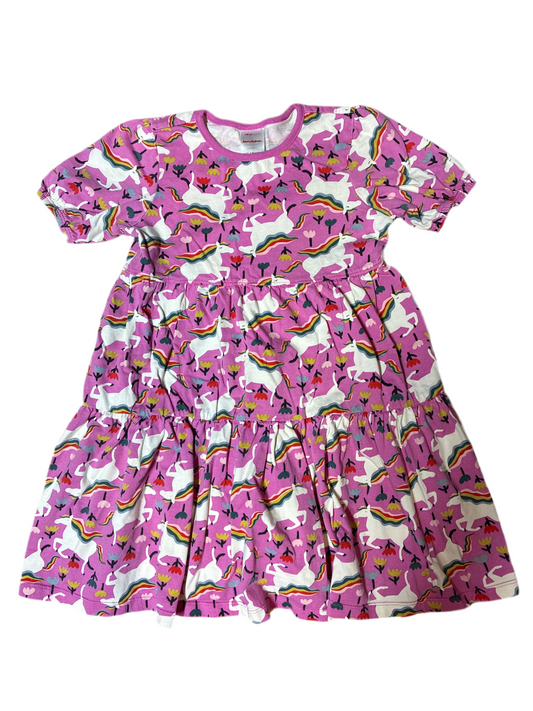 6-7 Hanna Andersson unicorn dress