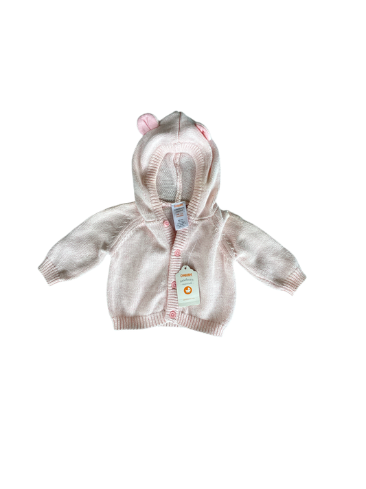Newborn- Gymboree pink sweater