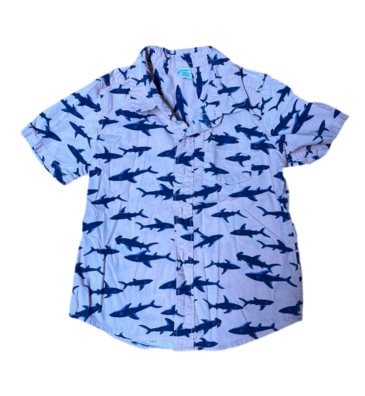 4 Old Navy button up shark shirt