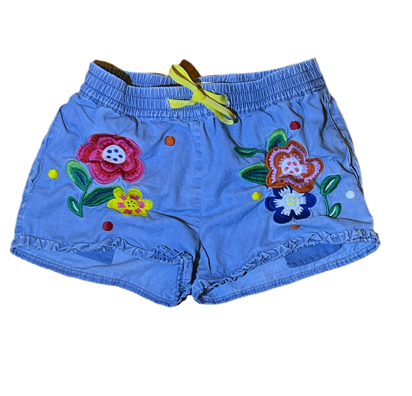 8 - MiniBoden - Flower Shorts