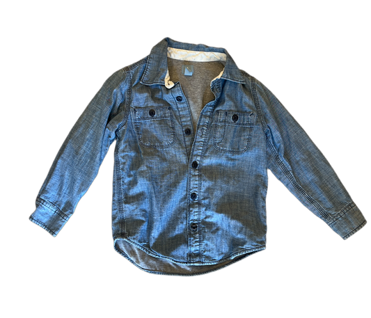 5 - Gap lined denim shirt