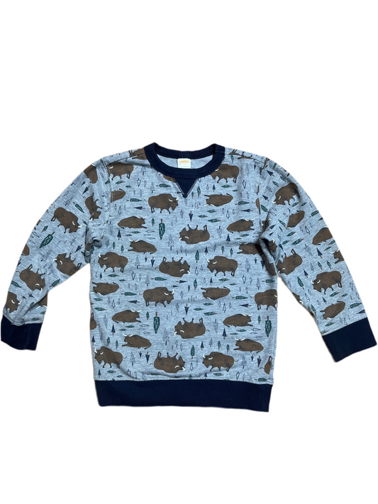 5 Gymboree buffalo sweatshirt