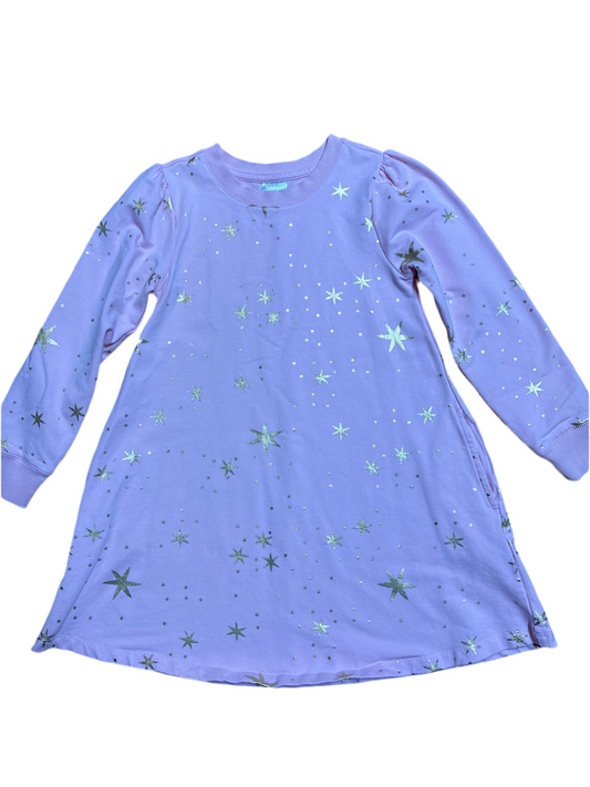 6-7 Hanna Andersson sweatshirt dress