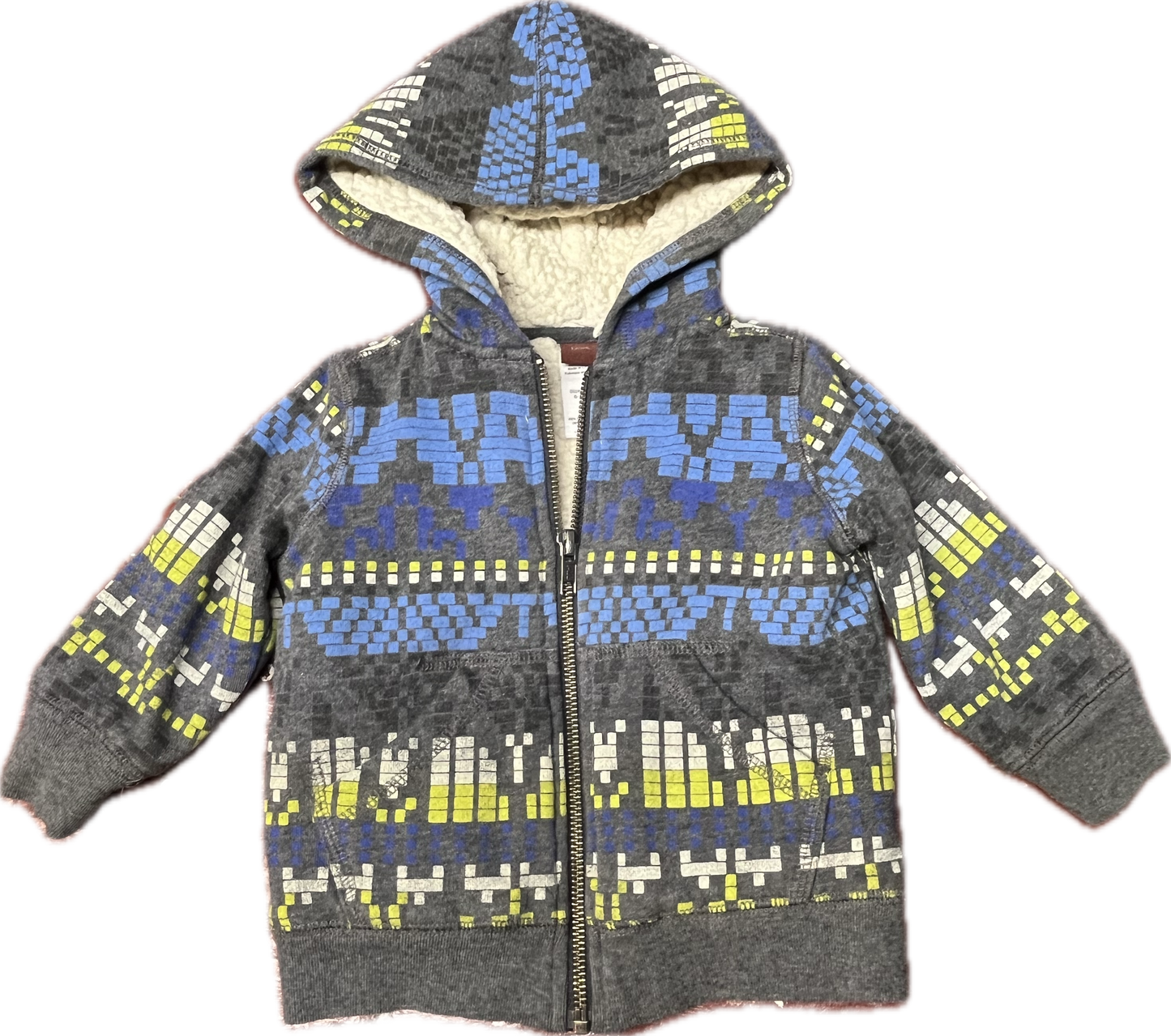 6-12m-Tea hooded sweater