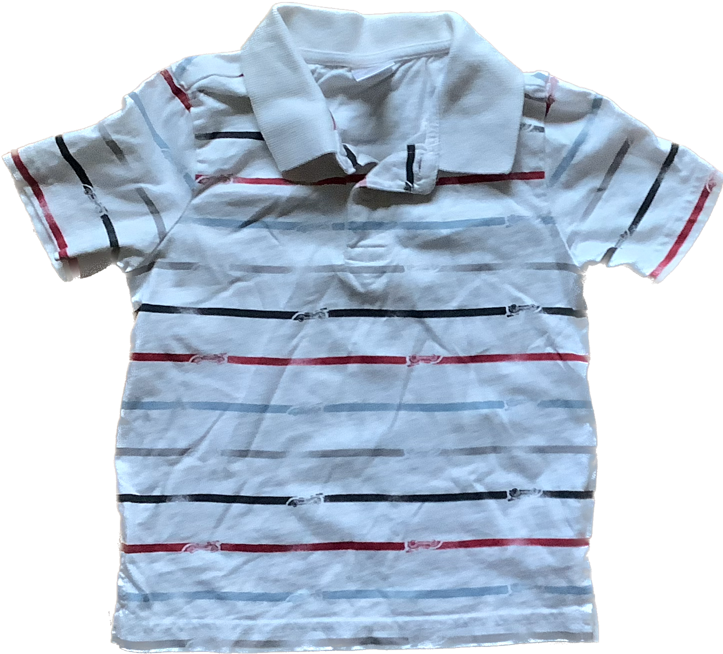 18-24 mon.- Gymboree - Striped Motorcycle Polo