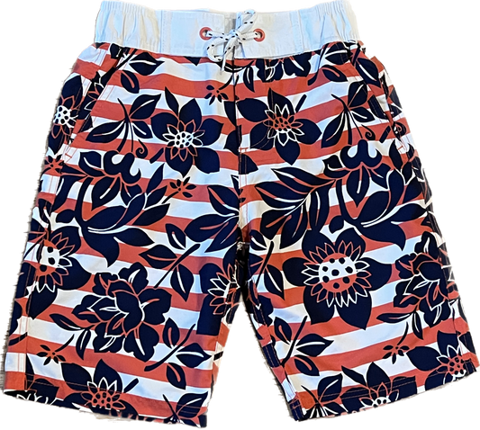 9 - Boden - Tropical Swim Shorts - NEW